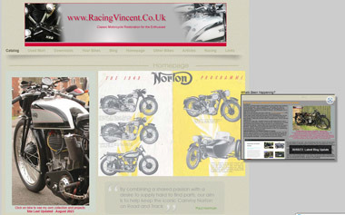 RacingVincent Homepage